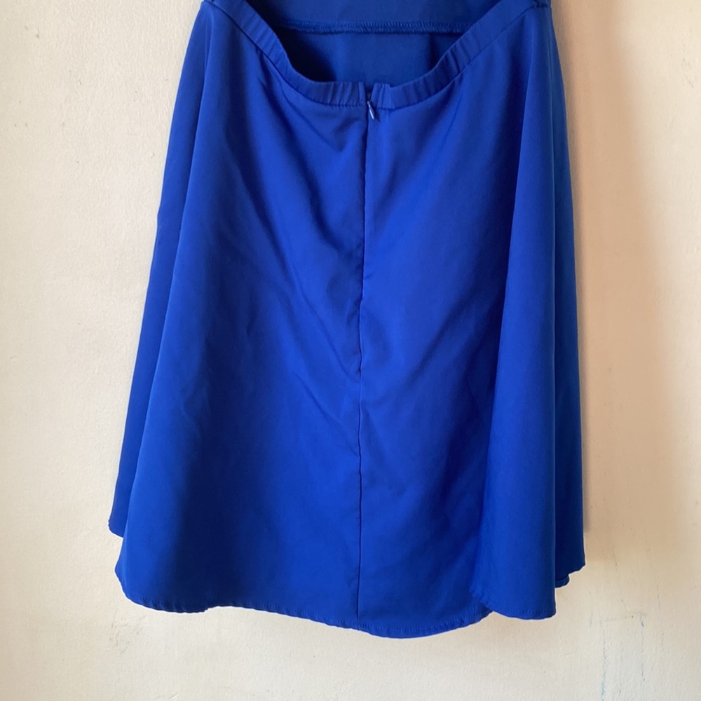 Lulu’s M Just Us Royal Blue Skater Dress - Picture 12 of 14